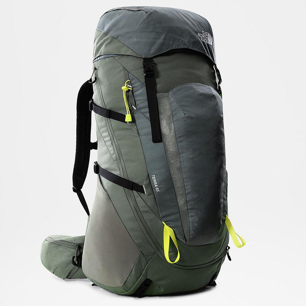 The North Face Terra 65-Litre Hiking Ανδρικα Σακιδιο Πλατησ - Πρασινο (JFIC17268)